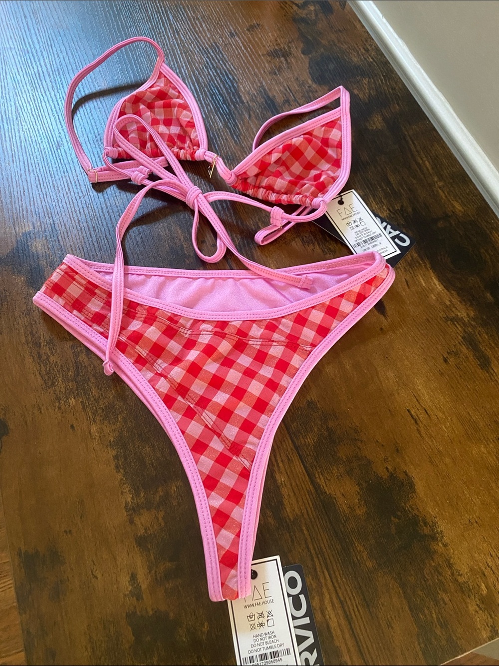 NWT FAE from Revolve Bikini Swimsuit  2pc. Size Medium